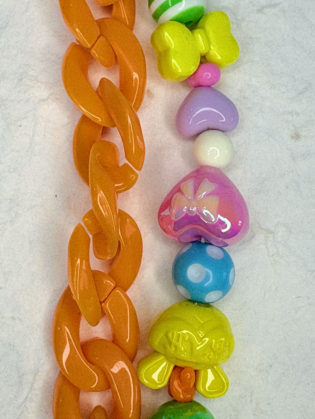 “Orange Soda” Handmade Bag Charm | One-of-a-Kind Limited Edition