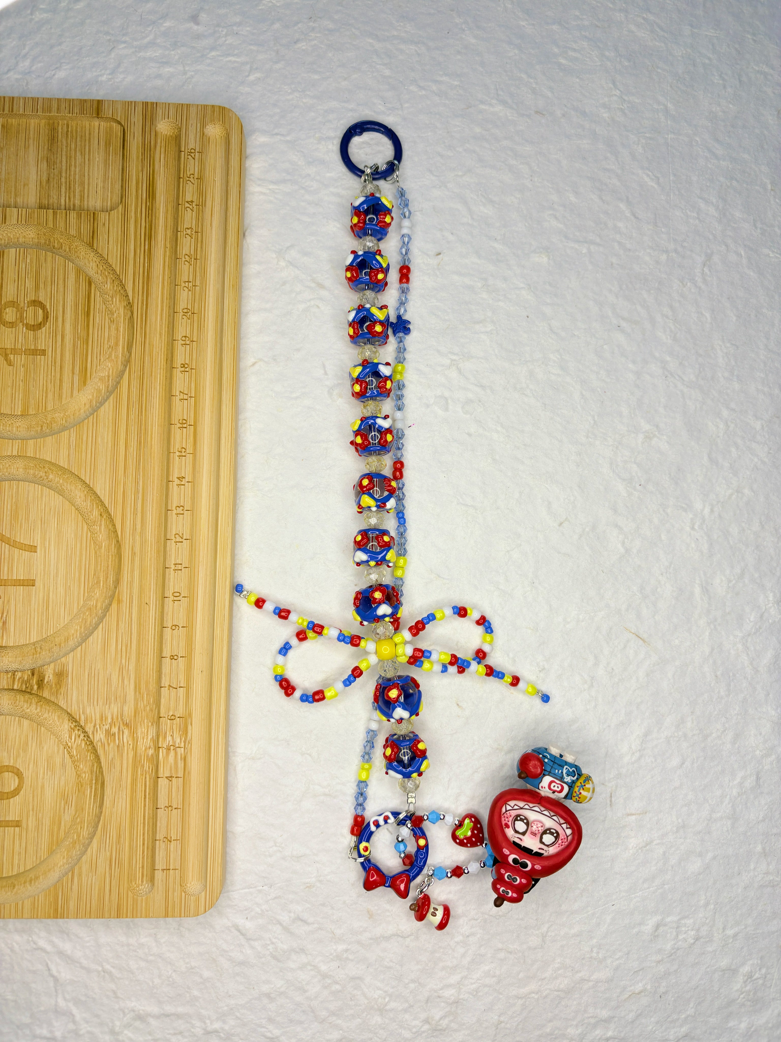 “Superhero Academy” Handmade Bag Charm Set | One-of-a-Kind Limited Edition