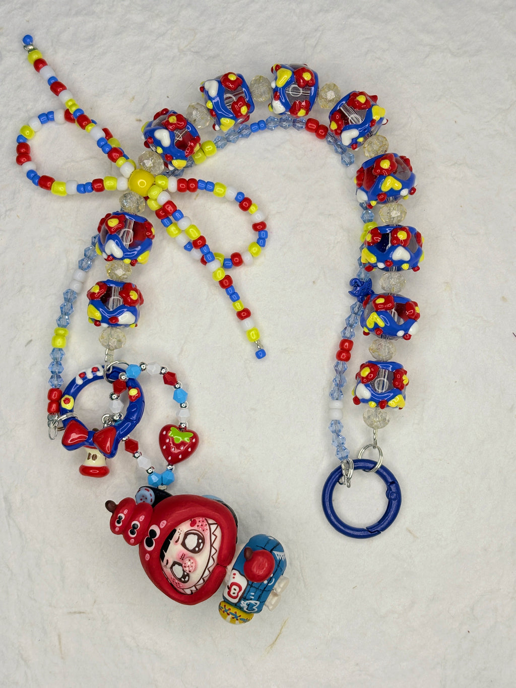 “Superhero Academy” Handmade Bag Charm Set | One-of-a-Kind Limited Edition