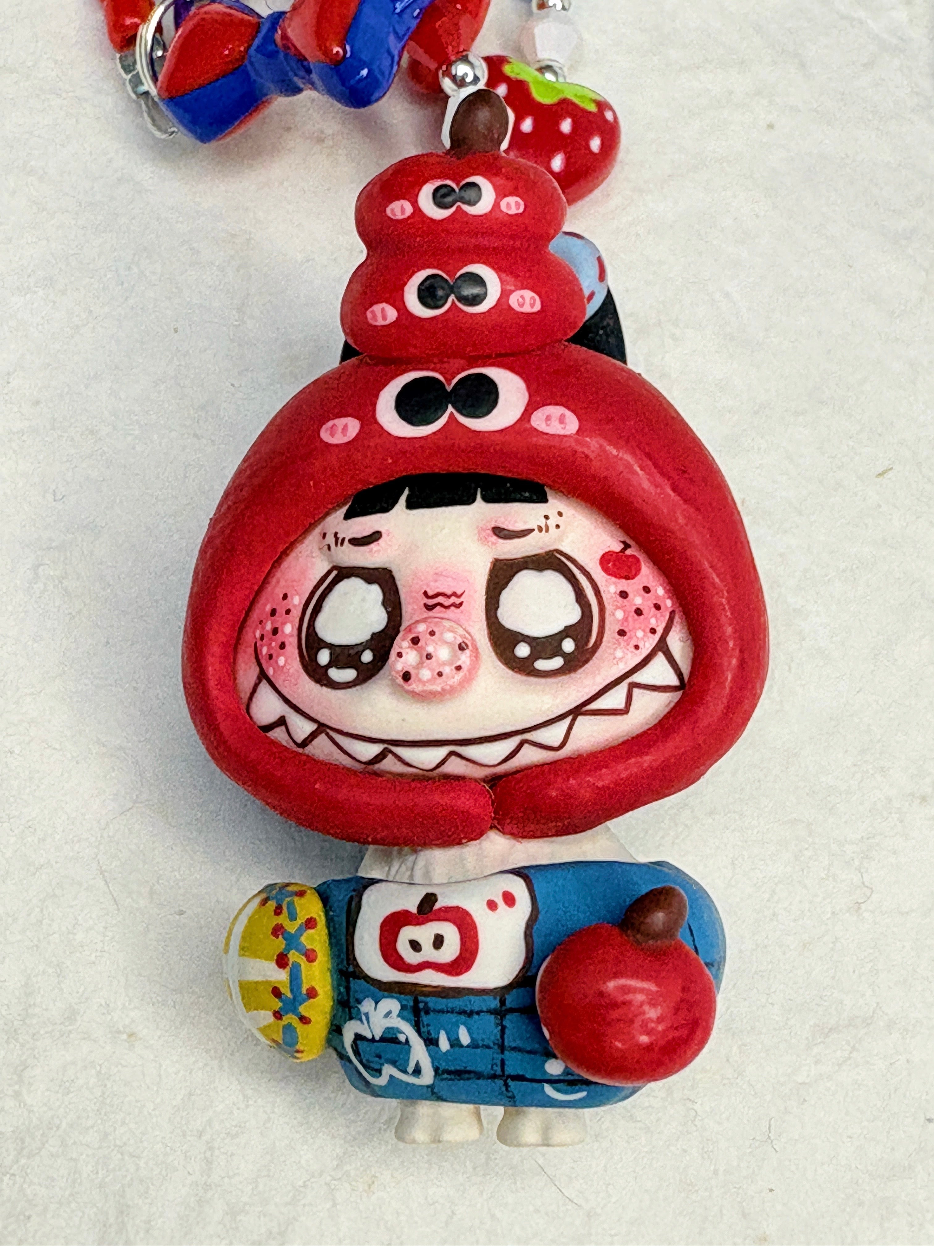 “Superhero Academy” Handmade Bag Charm Set | One-of-a-Kind Limited Edition