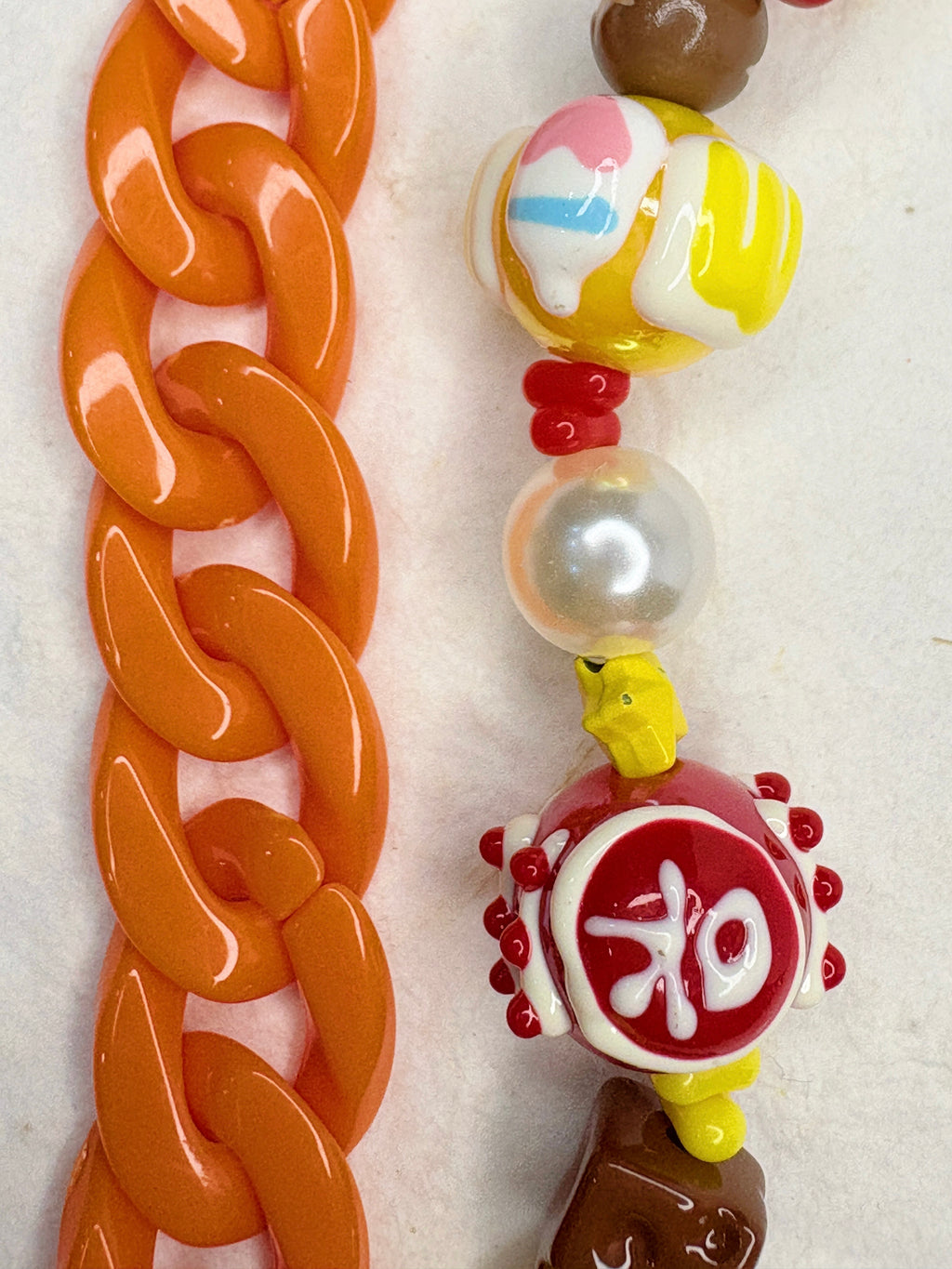 “Caramel Toffee” Handmade Bag Charm Set | One-of-a-Kind Limited Edition