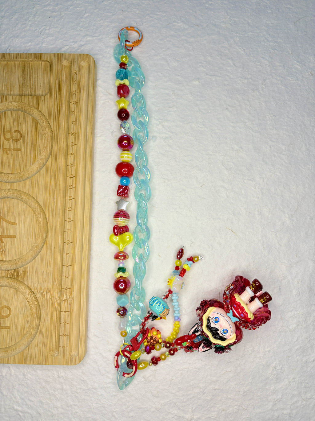 “Cherry Princess” Handmade Bag Charm | One & Only Worldwide Exclusive