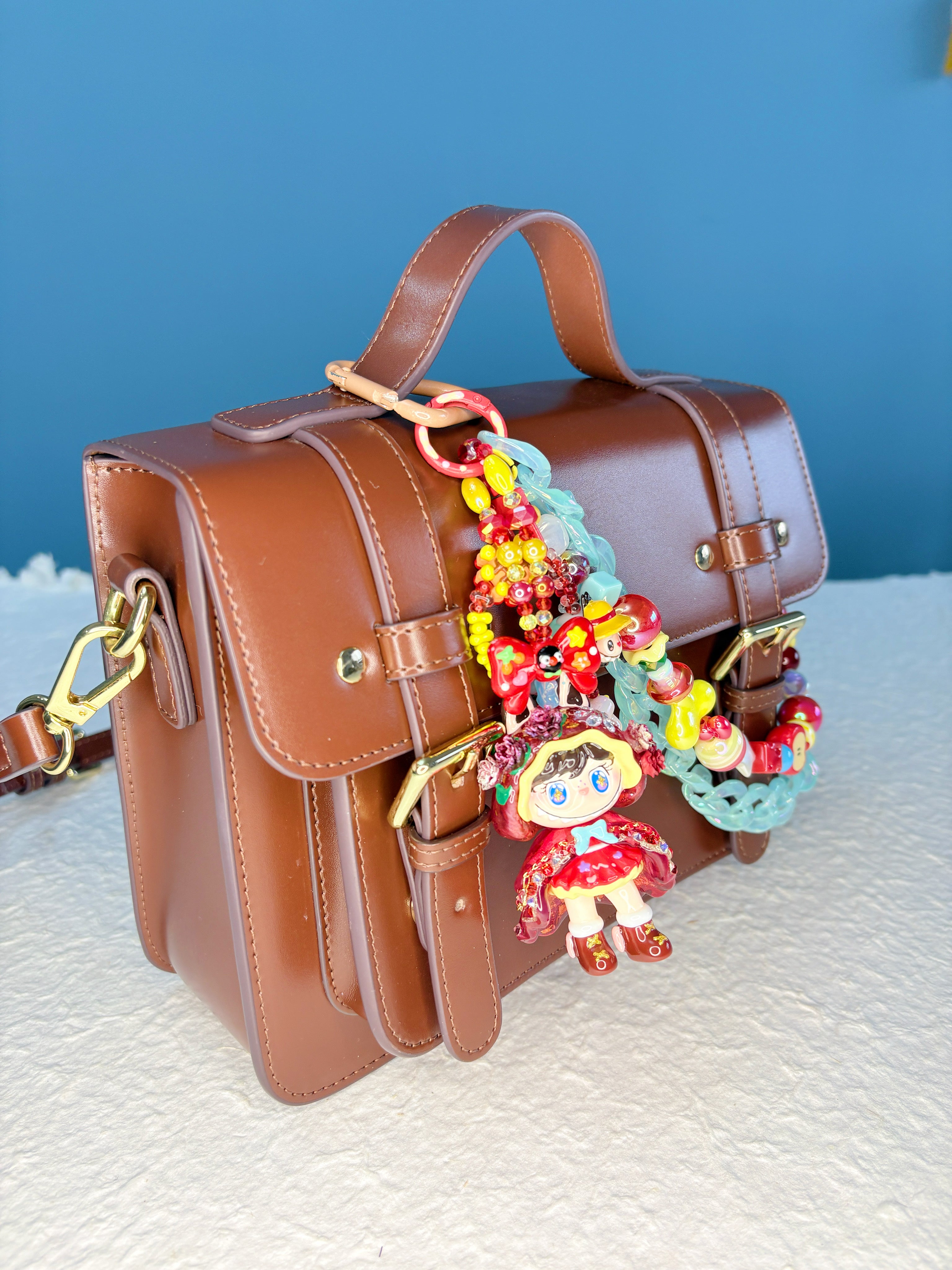 “Cherry Princess” Handmade Bag Charm | One & Only Worldwide Exclusive