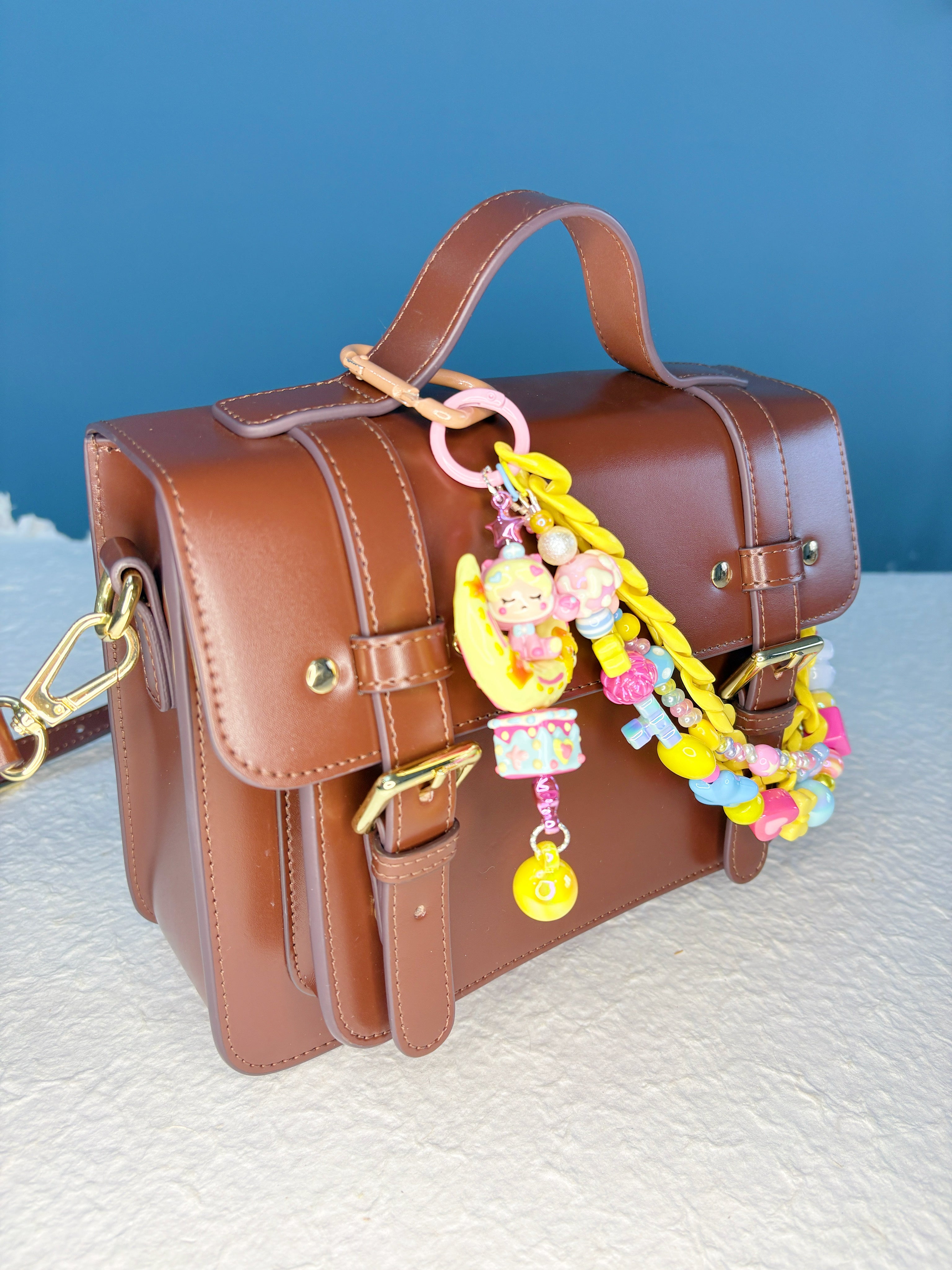 “Lemon Moon Dream” Handmade Bag Charm | One & Only Worldwide Exclusive