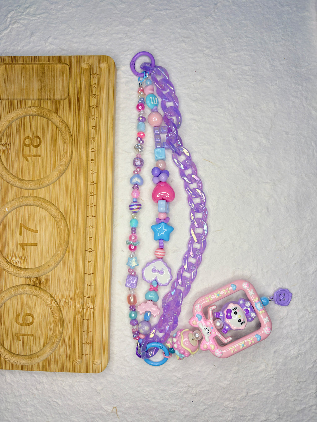 “Violet Candy House” Handmade Bag Charm | One & Only Worldwide Exclusive