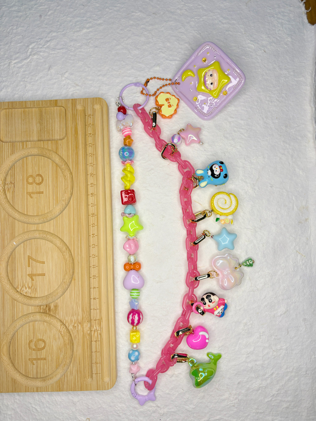 “Rainbow Lollipop” Handmade Bag Charm | One & Only Worldwide Exclusive